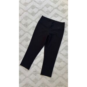 Nike Black Capri Leggings Athletic Activewear Yoga Workout Pants